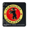 Fridge Magnet Samogitia with Spinning Bear